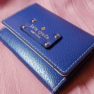 Kate Spade Wellesley Darla wallet Blueberry Jam